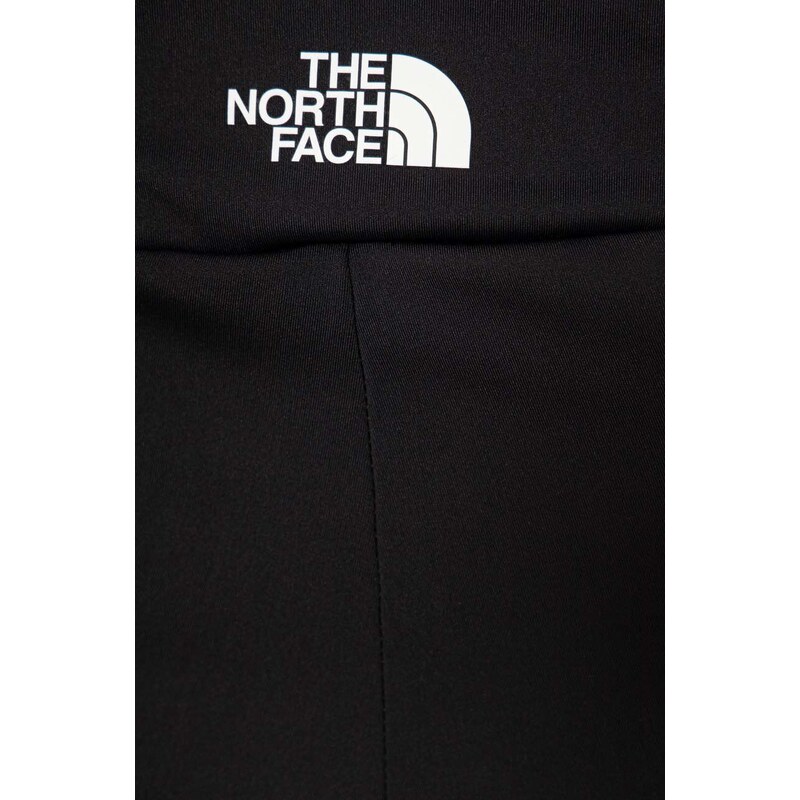 Dětské kraťasy The North Face NEVER STOP BIKE SHORT černá barva, vzorované