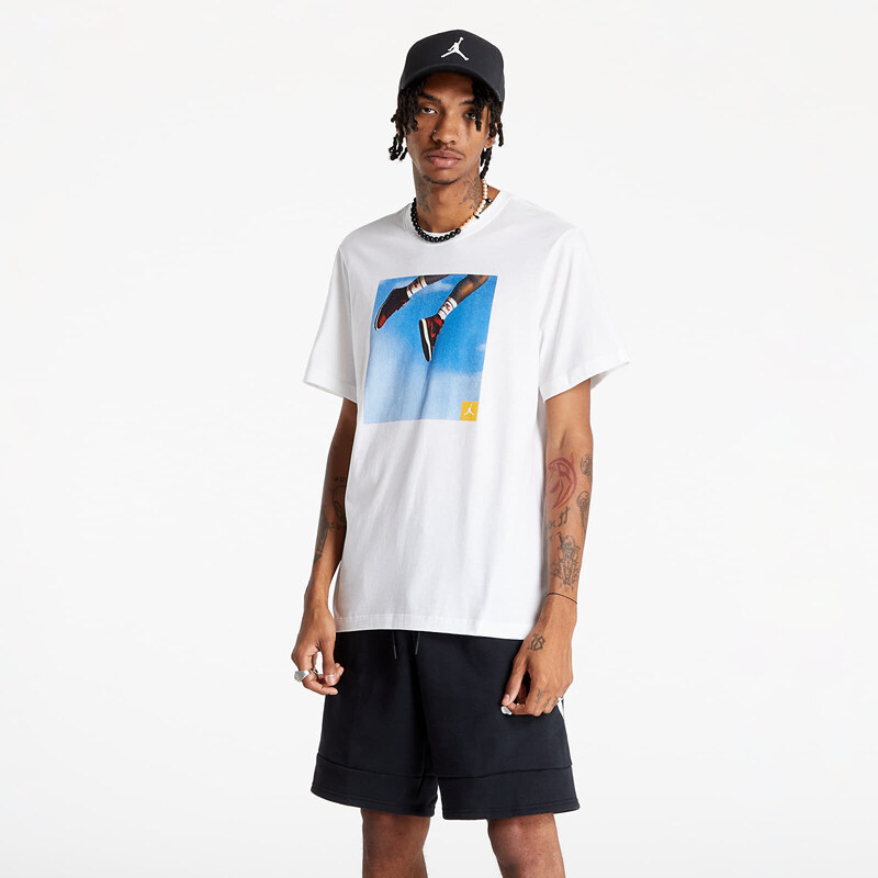 Jordan ss crew tee WHITE