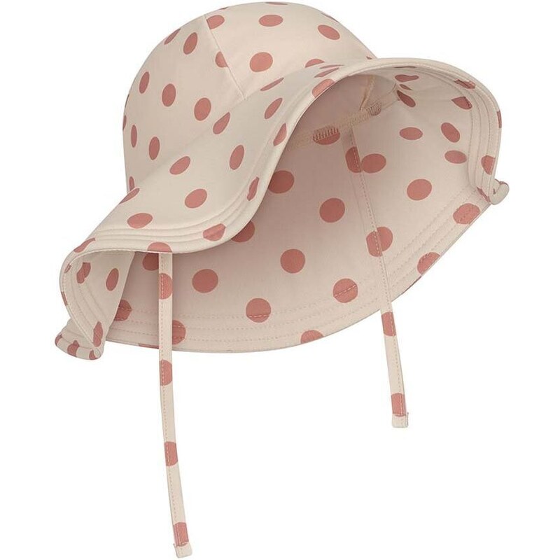 Dětský klobouk Konges Sløjd růžová barva