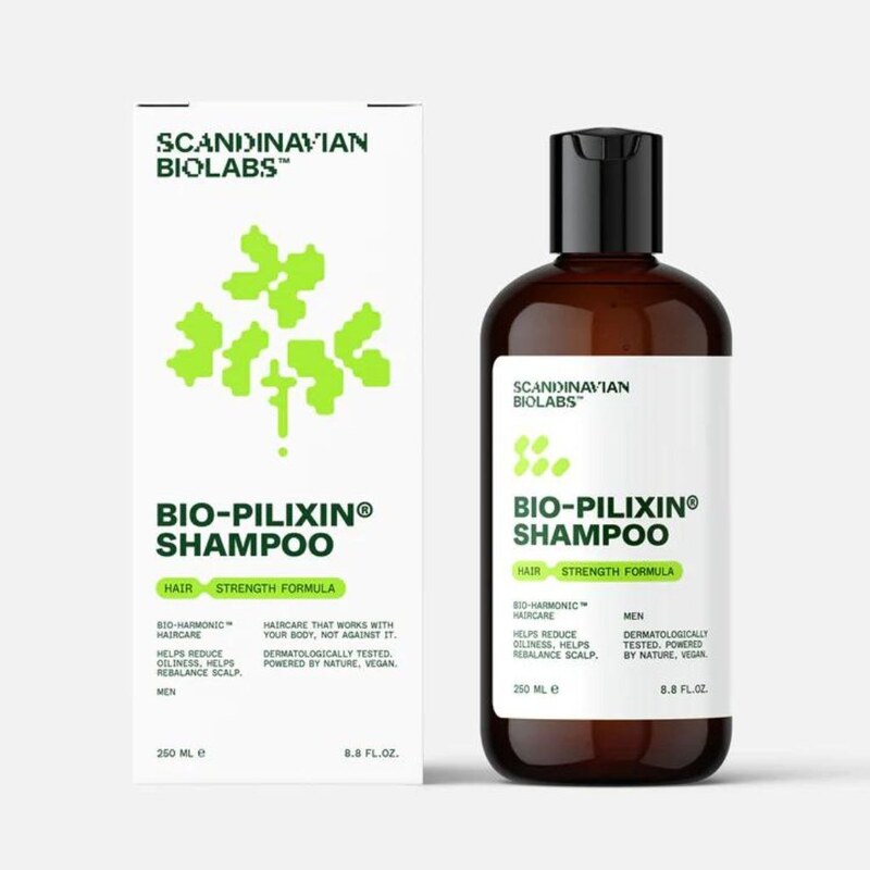 Scandinavian Biolabs Bio-Pilixin Shampoo Pánský šampon pro podporu růstu vlasů 250 ml