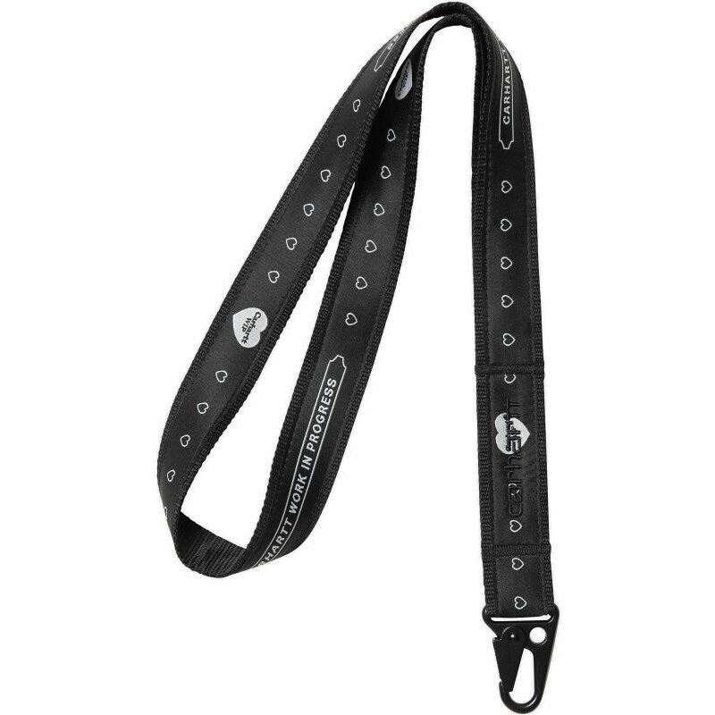 KLÍČENKA CARHARTT WIP Heart Bandana - černá 90832627