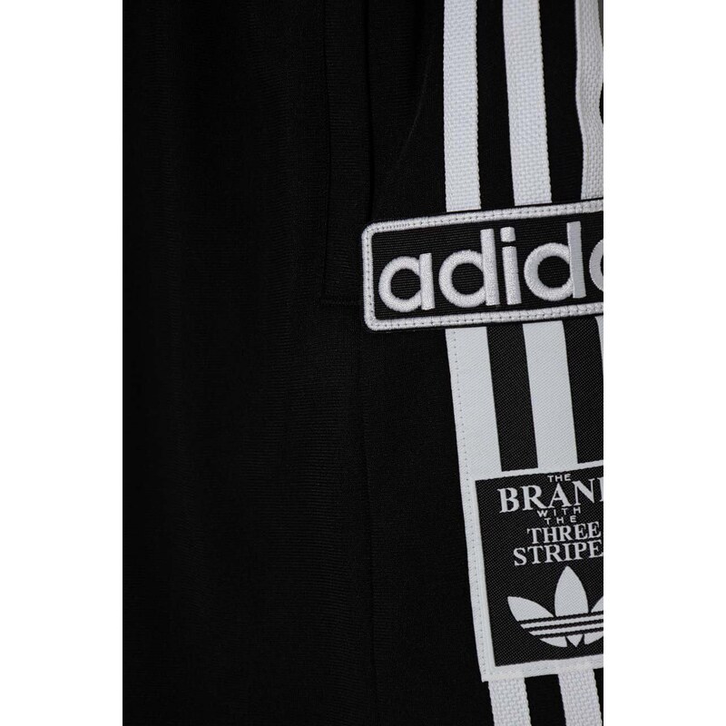 Dětské kraťasy adidas Originals černá barva, nastavitelný pas