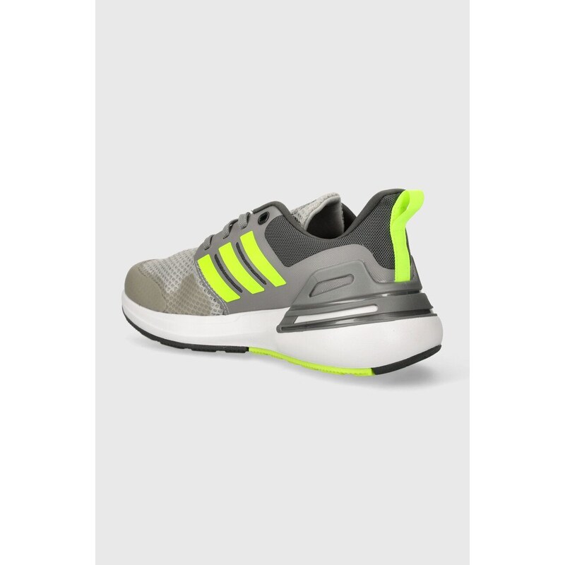 Dětské sneakers boty adidas RapidaSport K šedá barva