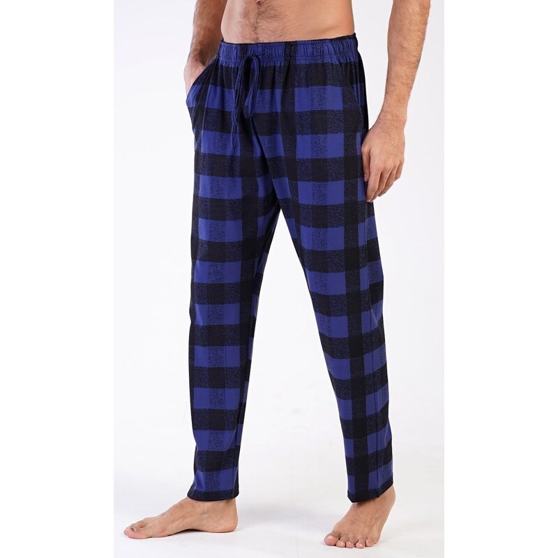 Gazzaz Pánské pyžamové kalhoty Johnny - modrá