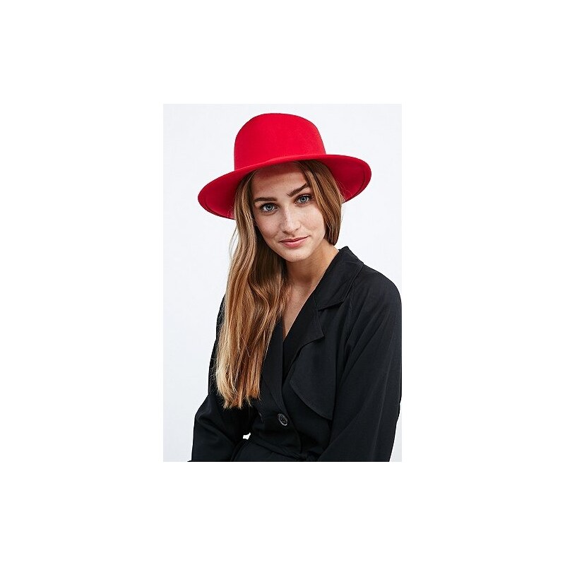 Ecote Teardrop Panama Hat in Red