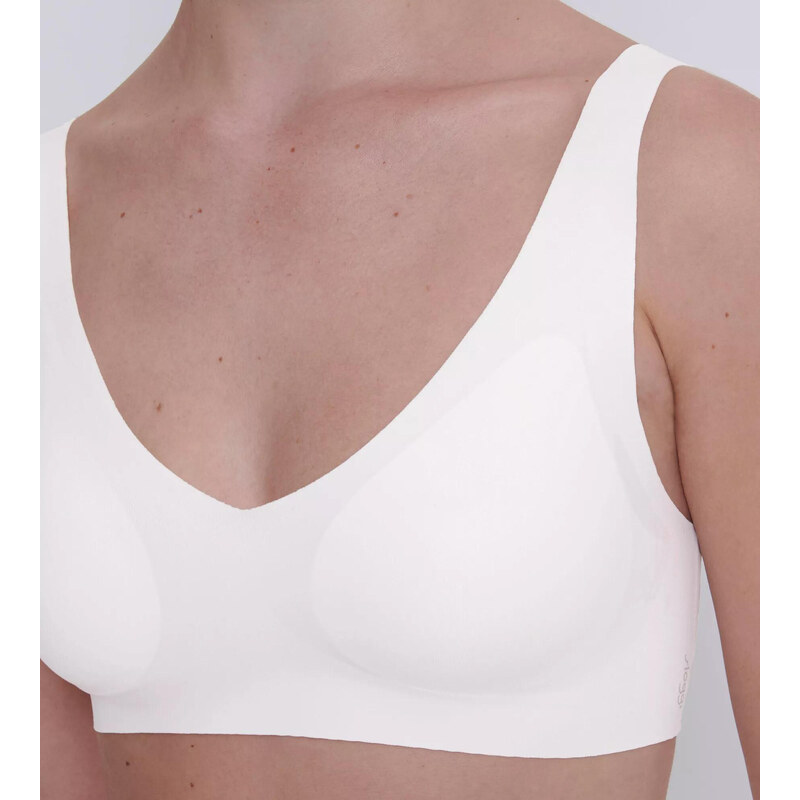 Dámská podprsenka ZERO Feel 2.0 Bralette - WHITE - bílá 00GZ - SLOGGI