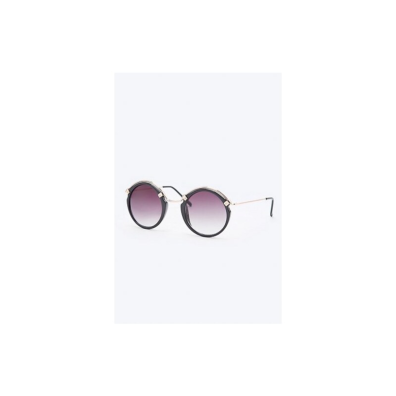 Spitfire Ateen Round Sunglasses in Gold