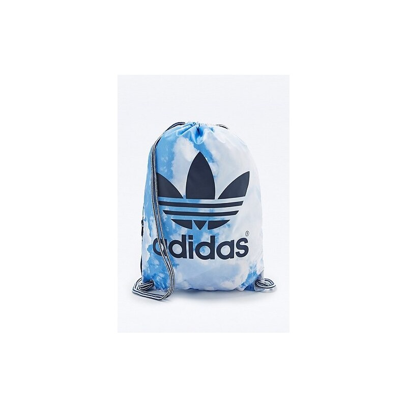 Adidas Cloud Print Gym Bag in Blue