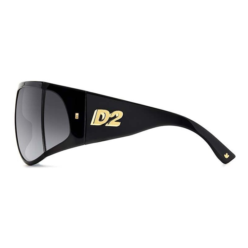 Sluneční brýle DSQUARED2 pánské, černá barva, D2 0124 S, 0124/S