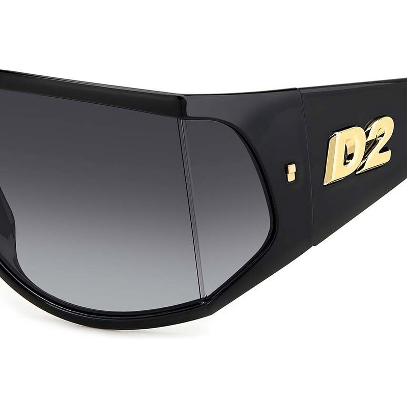 Sluneční brýle DSQUARED2 pánské, černá barva, D2 0124 S, 0124/S