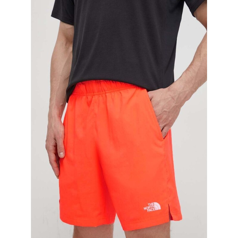 Sportovní šortky The North Face pánské, oranžová barva, NF0A3O1BQI41