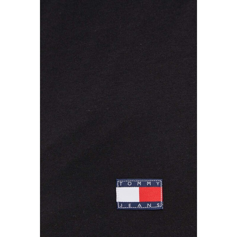Tričko Tommy Jeans 2-pack černá barva