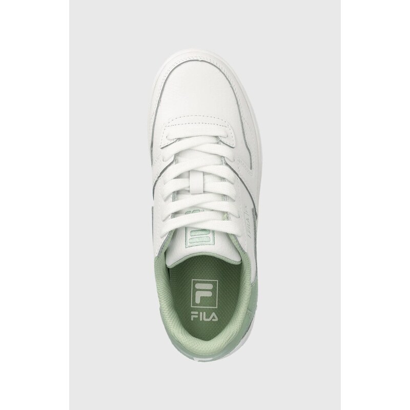 Kožené sneakers boty Fila FXVentuno zelená barva, FFW0003