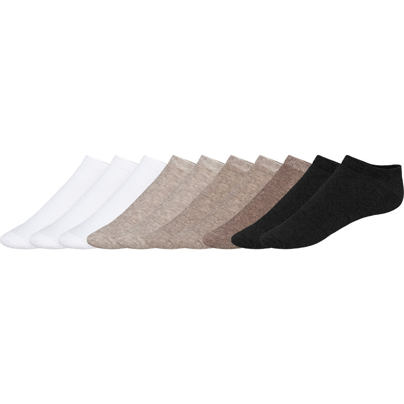 esmara Dámské nízké ponožky s BIO bavlnou10 párů