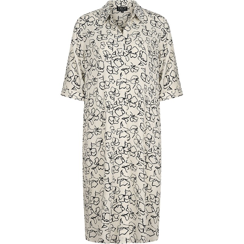 Zilch 41RAC40.270 Dámské šaty 001246 - Poppy Off White 90847169