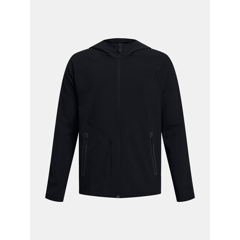 Under Armour Bunda UA B Unstoppable Full Zip-BLK - Kluci