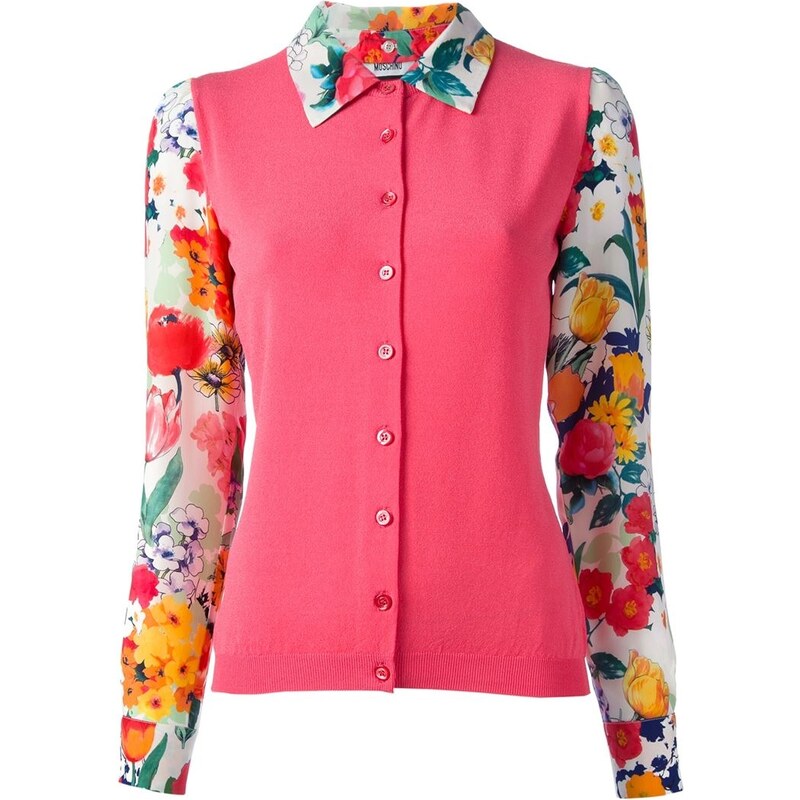 Moschino Floral Detail Shirt