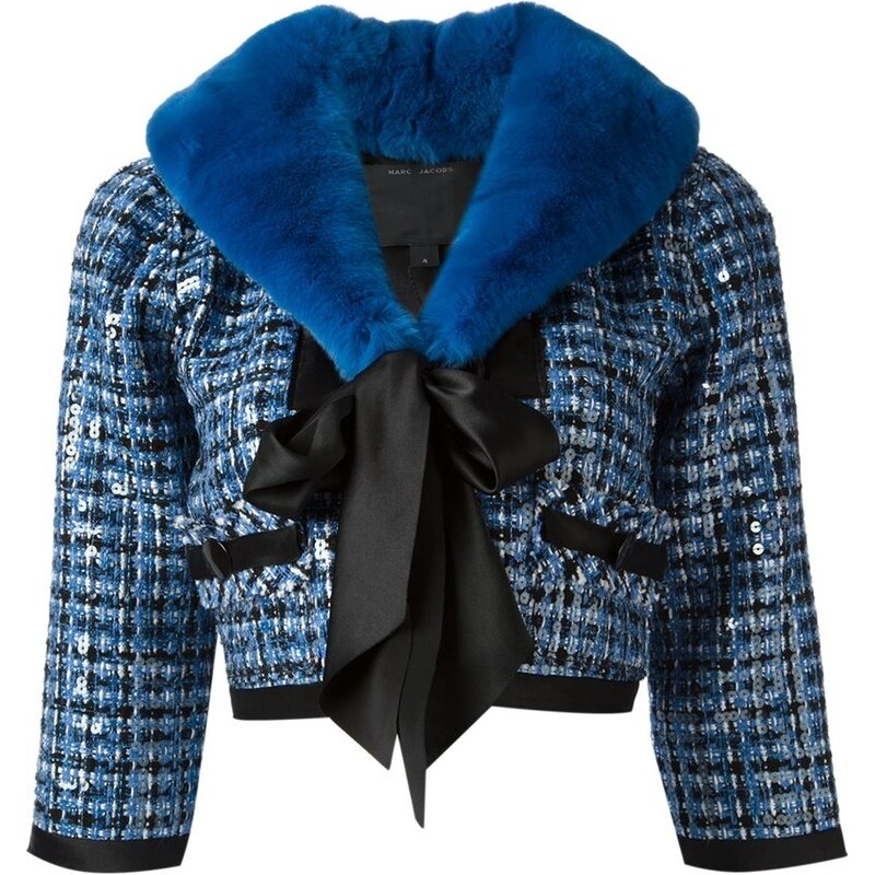 Marc Jacobs Tweed Sequinned Jacket