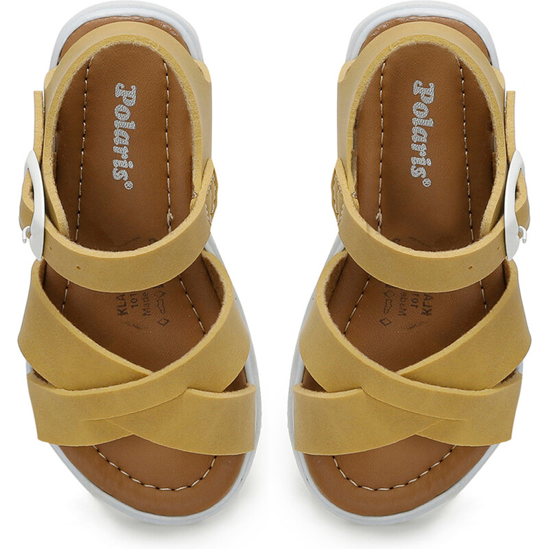 Polaris CLASSY. B4FX Yellow Girls' Sandals