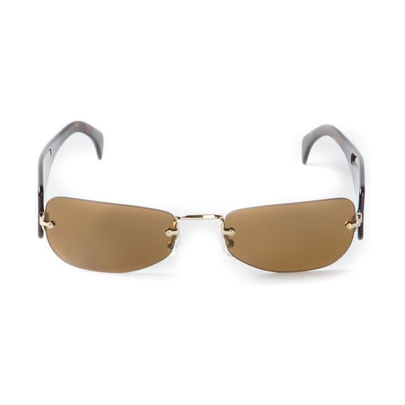 Marni Oval Frame Sunglasses