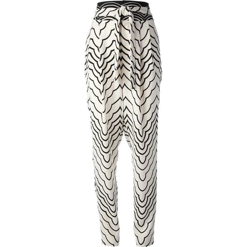 Marc By Marc Jacobs Radio Waves Print Trouser