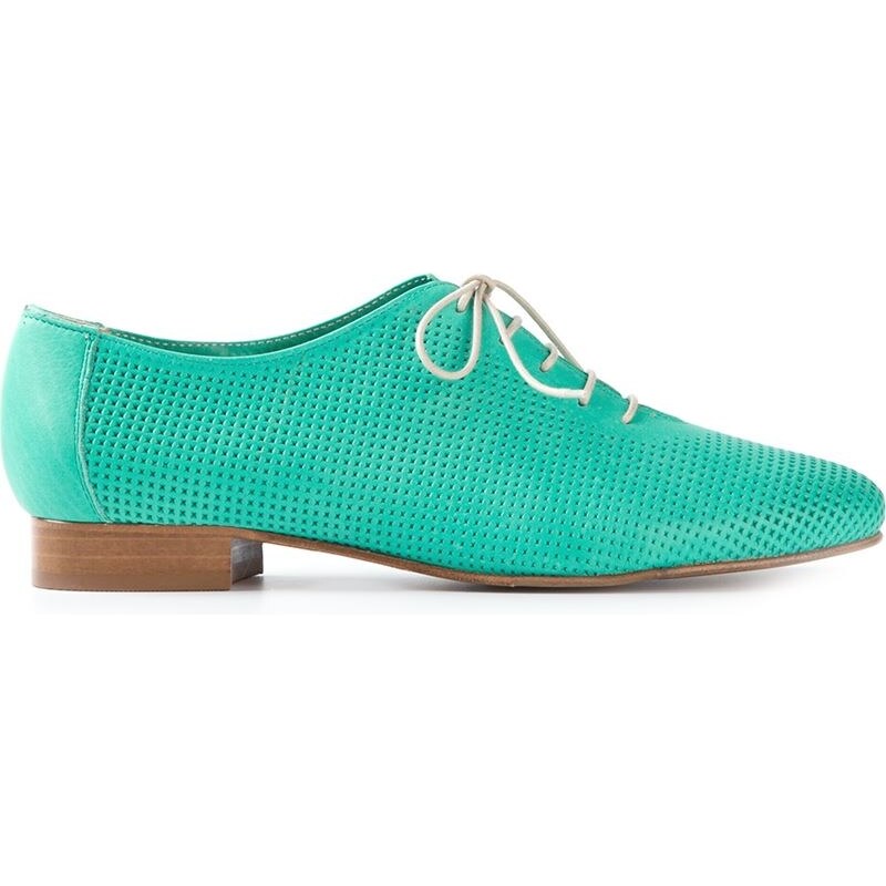 Labour Of Love Perforated Lace-Up Shoes