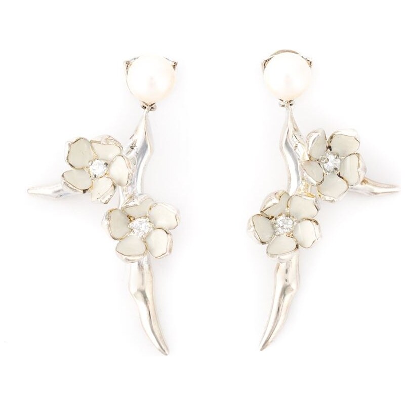 Shaun Leane 'Cherry Blossom' Diamond Earrings