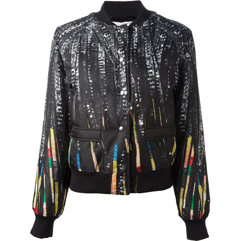 Givenchy Sequin Print Bomber Jacket
