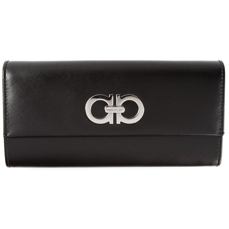 Salvatore Ferragamo Gancini Flap Wallet