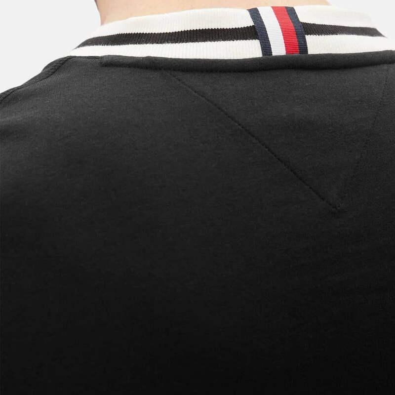 Pánské černé triko Tommy Hilfiger 55739