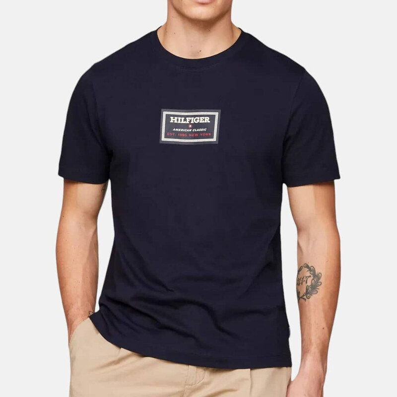 Pánské modré triko Tommy Hilfiger 55740