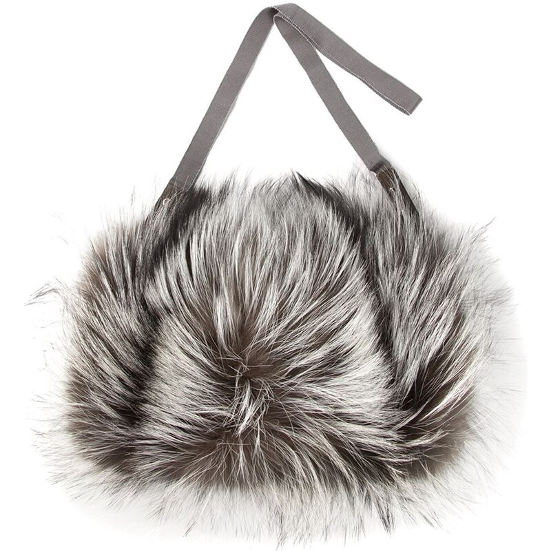 Maison Margiela Fox Fur Handwarmer