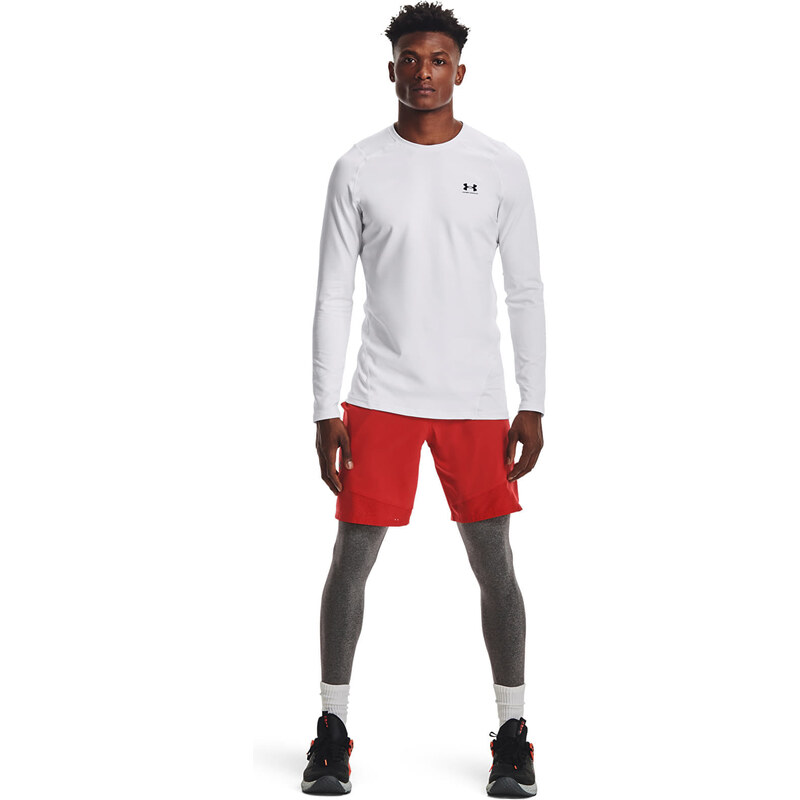 Pánské tričko Under Armour Cg Armour Fitted Crew White