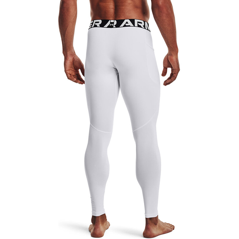 Pánské legíny Under Armour Cg Armour Leggings White