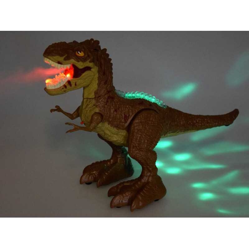 JOKOMISIADA Dálkové ovládání dinosaurus gesto dálkové ovládání RC 2v1 zívá řve svítí RC0625 ZI