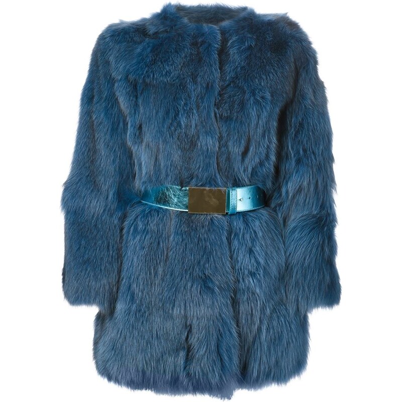 P.A.R.O.S.H. Fox Fur Coat
