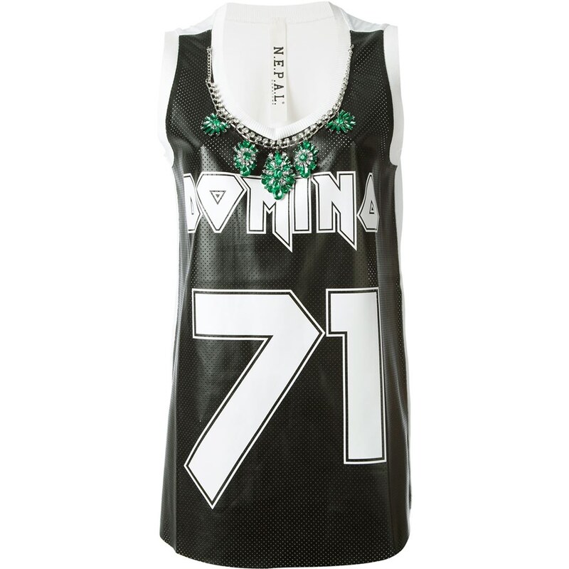 N.E.P.A.L. Downtown Embellished Tank Top