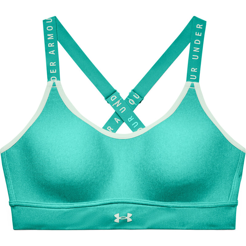 Dámská podprsenka Under Armour Infinity Mid Hthr Cover-GRN L