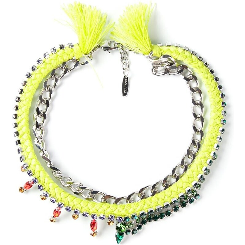 Joomi Lim Chain Braided Necklace