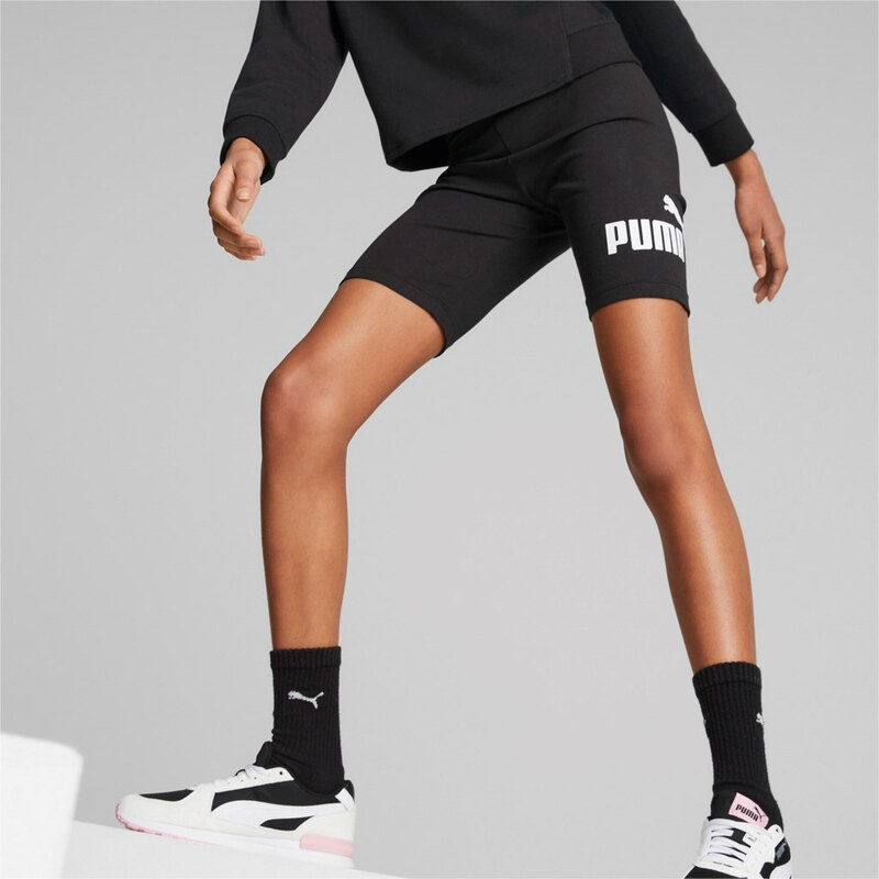 PUMA - DĚTSKÉ LEGÍNY ESS+ LOGO SHORT LEGGINGS G