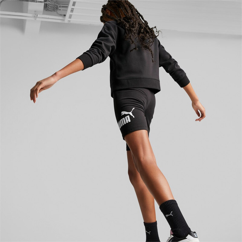 PUMA - DĚTSKÉ LEGÍNY ESS+ LOGO SHORT LEGGINGS G