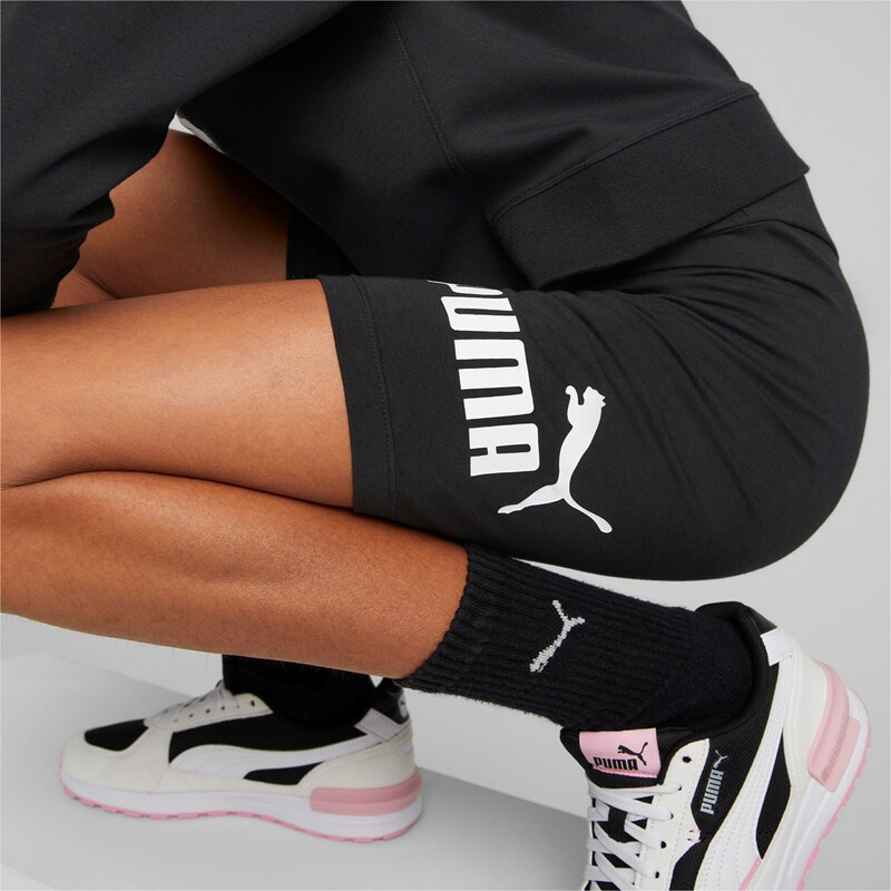 PUMA - DĚTSKÉ LEGÍNY ESS+ LOGO SHORT LEGGINGS G