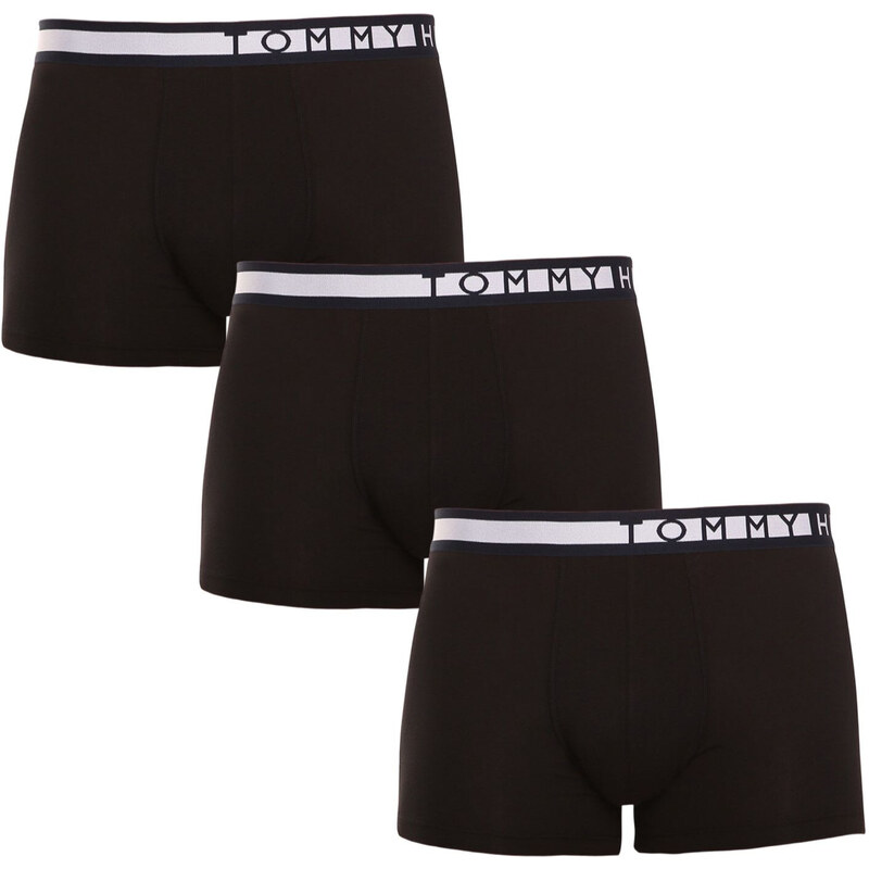 3PACK pánské boxerky Tommy Hilfiger černé (UM0UM01234 0R9)