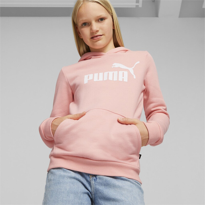 PUMA - DÍVČÍ MIKINA ESS LOGO HOODIE FL G