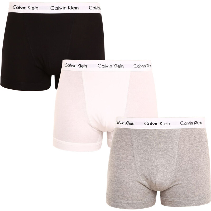 3PACK pánské boxerky Calvin Klein vícebarevné (U2662G-998)