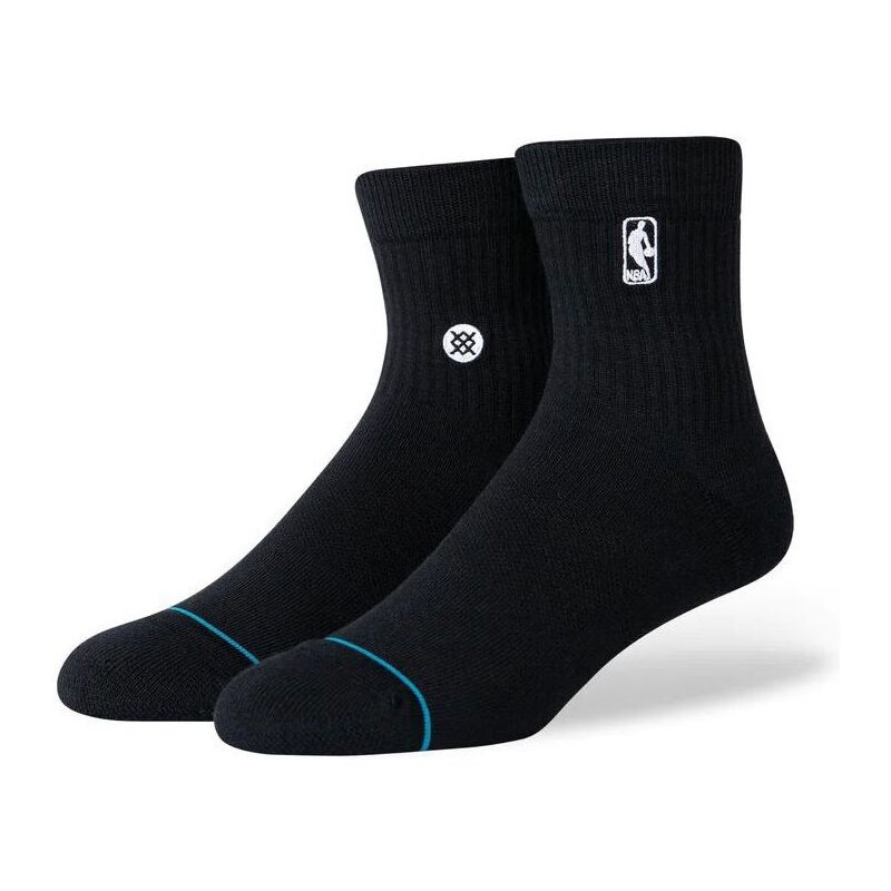 PONOŽKY STANCE LOGOAN ST QTR - černá -