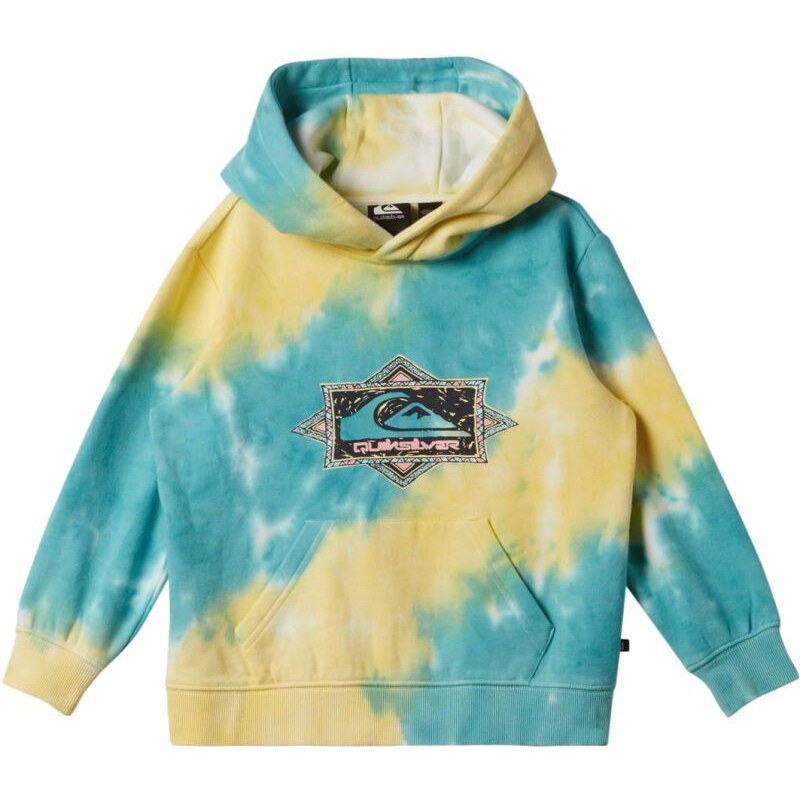 MIKINA QUIKSILVER NEW TIE DYE HOODY BOYS - modrá -