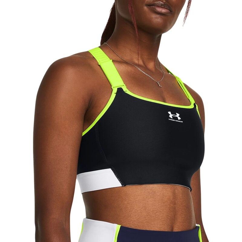 Under Armour Podprsenka Under HeatGear Armour High Pocket Sports Bra 1383541-001