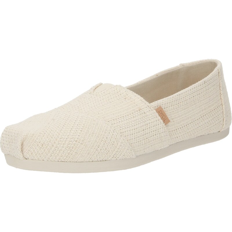 TOMS Slipper béžová / bílá 113479503