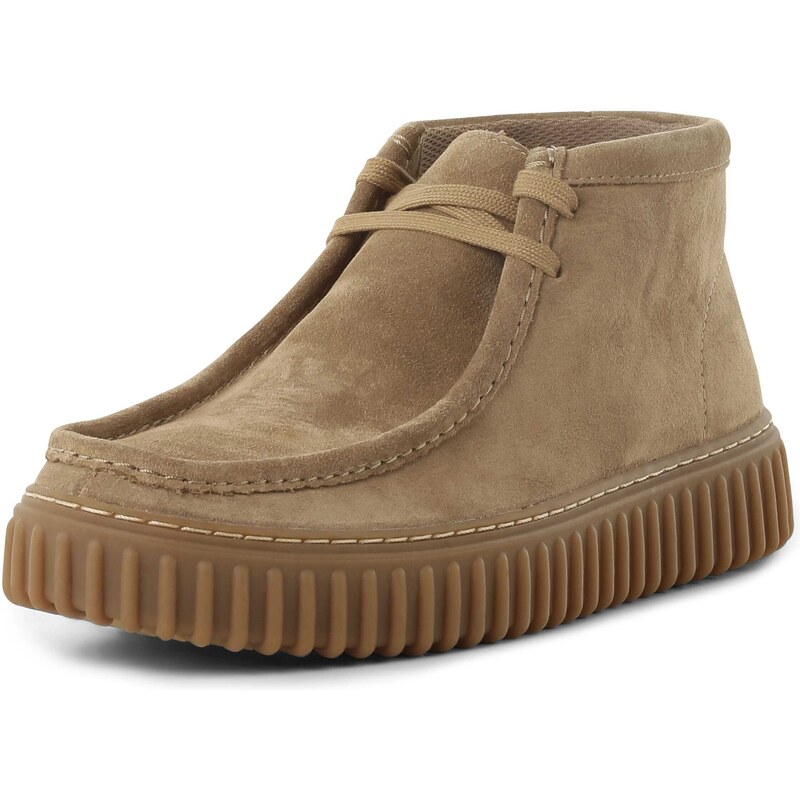 CLARKS Šněrovací boty Torhill umbra